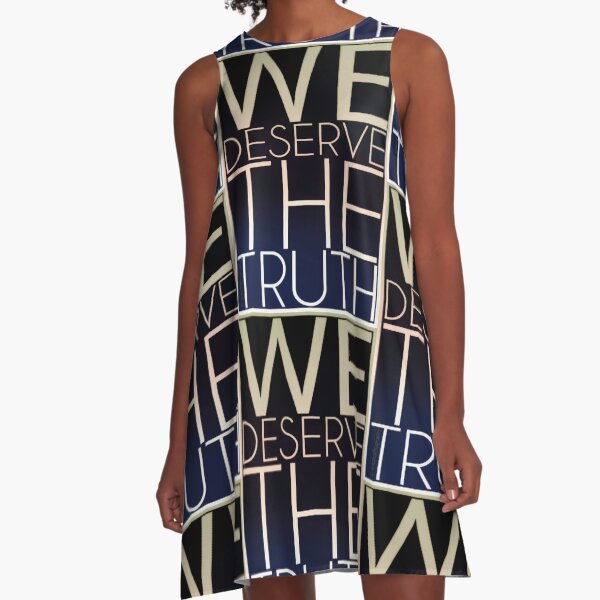 Item preview, We Deserve The Truth designed and sold by kinkatstyle.