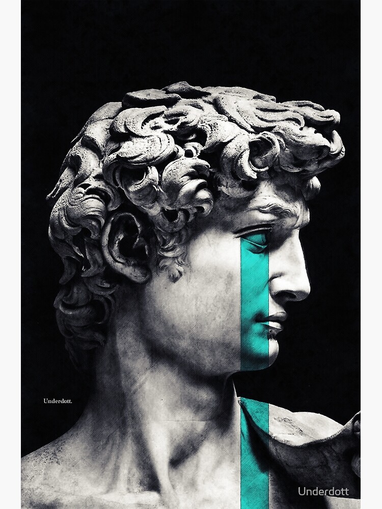 Crying David by Underdott