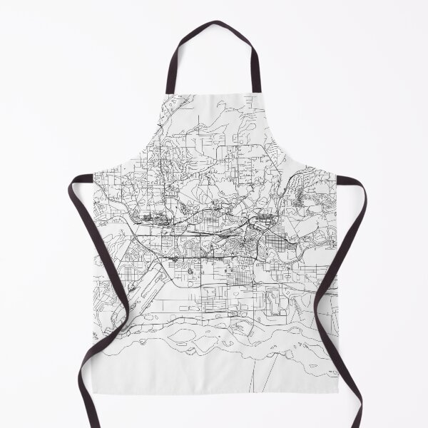 Item preview, Fairfax White Map designed and sold by multiplicitymap.