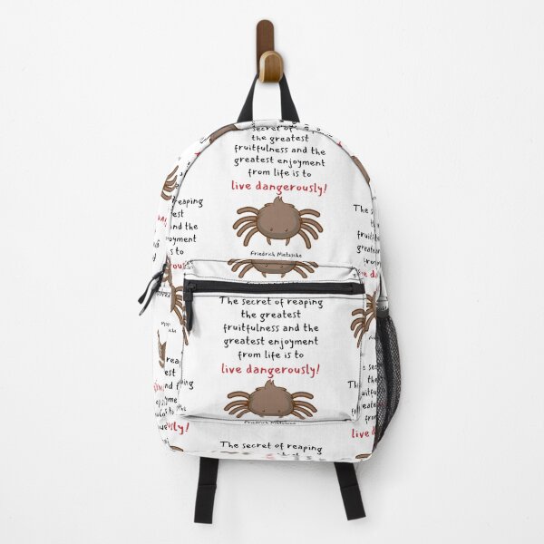 Item preview, The secret of reaping the greatest fruitfulness and the greatest enjoyment from life is to live dangerously! designed and sold by LifeWisdom.