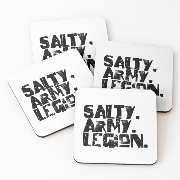 Item preview, SALTY ARMY is LEGION designed and sold by CRINGEWORTHY TEES.