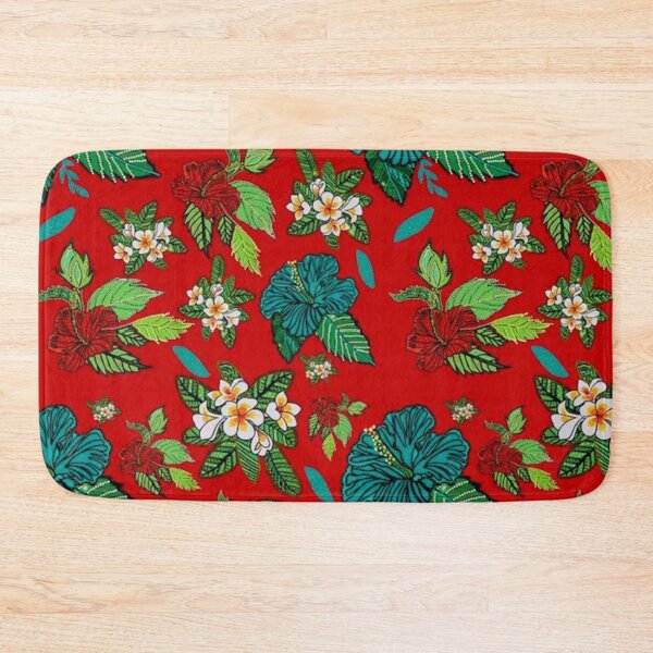Item preview, Christmas Australian Hibiscus and Frangipanni Flowers designed and sold by Tracey  Bartlett.