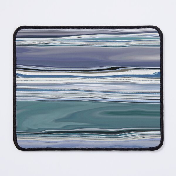 Item preview, Ocean Abstract Horizontal Stripes Beachy Vibes Beach House Décor Art 1 of 20 designed and sold by Beachy.