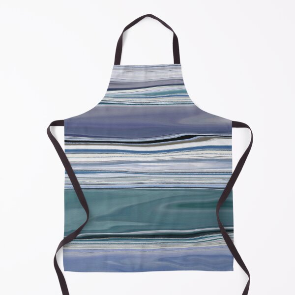 Item preview, Ocean Abstract Horizontal Stripes Beachy Vibes Beach House Décor Art 1 of 20 designed and sold by Beachy.
