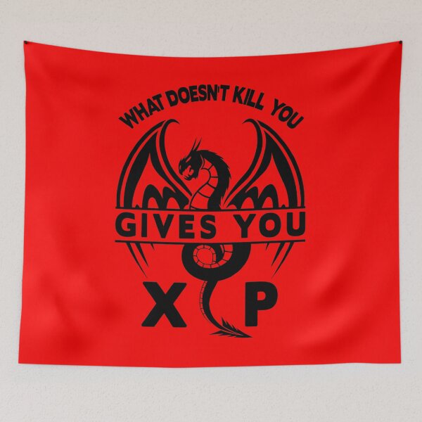 Item preview, What Doesn't Kill You Gives You XP designed and sold by Clinton Thomas.