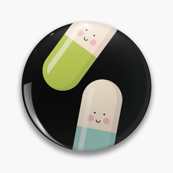 Item preview, Green Falling cute capsule pills designed and sold by Eenig.
