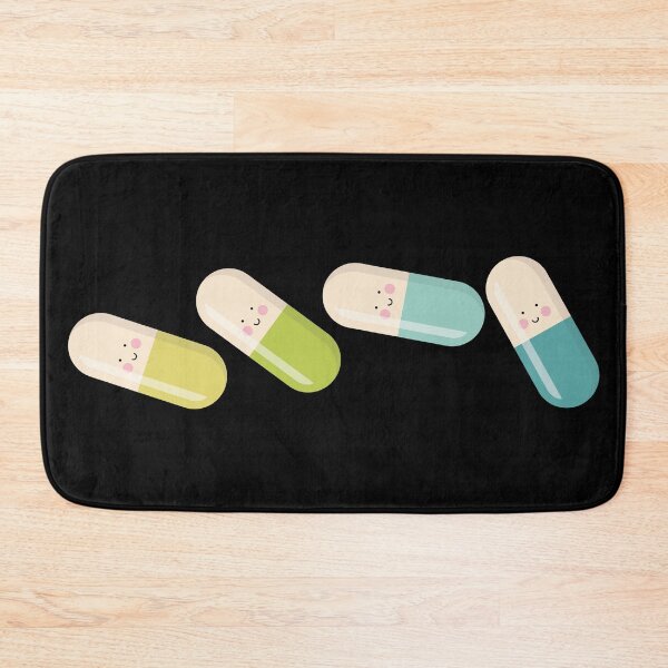 Item preview, Green Falling cute capsule pills designed and sold by Eenig.