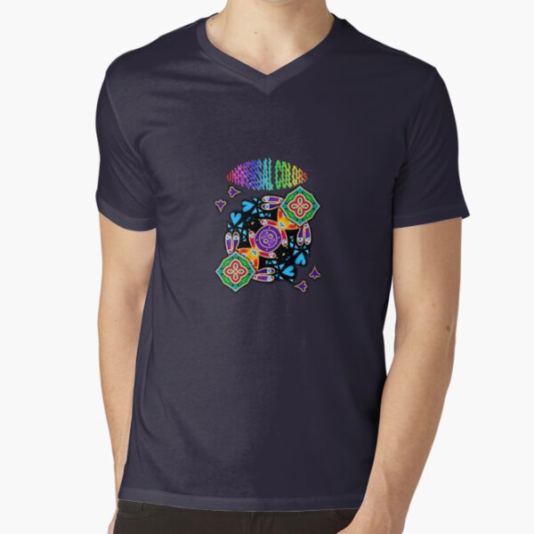 UNIVERSAL COLORS V-Neck T-Shirt