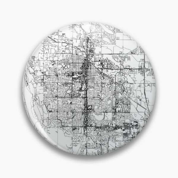 Item preview, Fort Collins White Map designed and sold by multiplicitymap.