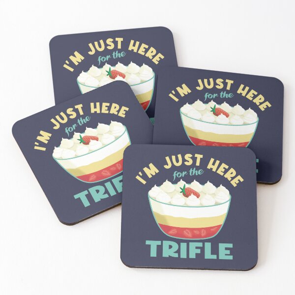 Item preview, I’m Just Here For The Trifle designed and sold by Funful.