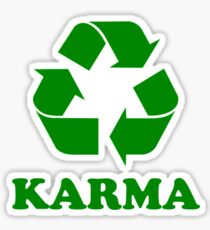 Karma Recycle Sticker