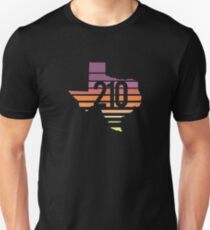 210 Texas Sunset Gradient Unisex T-Shirt