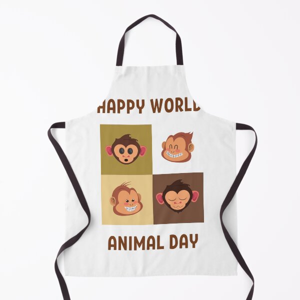 Item preview, Happy World Animal Day designed and sold by coccoPrints.