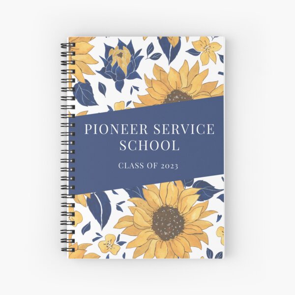 Jw New Year Pioneer Service School Class of 2023 Spiral Notebook
