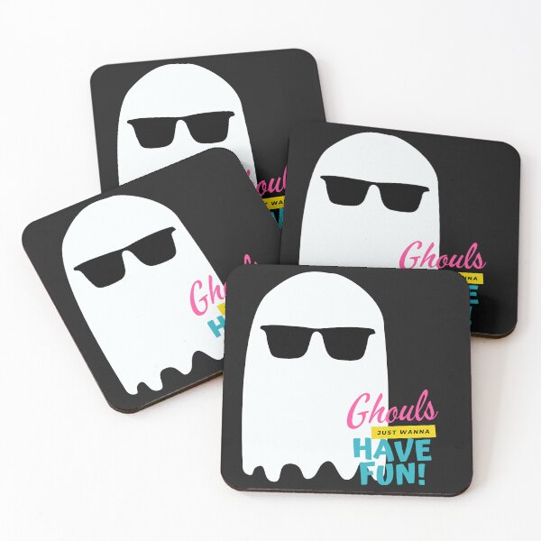Item preview, Cool Halloween Ghost designed and sold by SleepyTimeTales.