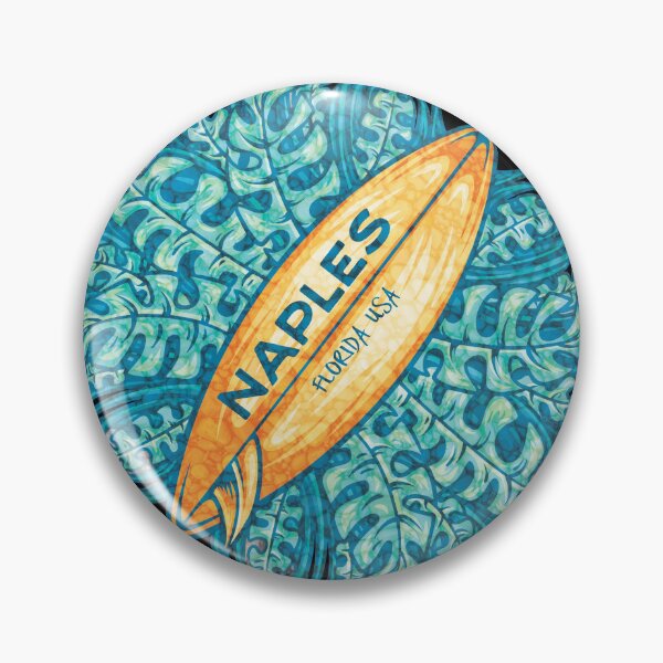 Item preview, Naples Tropical Surboard designed and sold by LanikaiBeach.