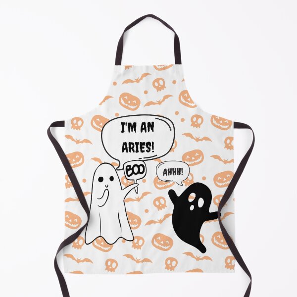 Item preview, Boo I'm an Aries | Funny Halloween Quote designed and sold by MindedInc.