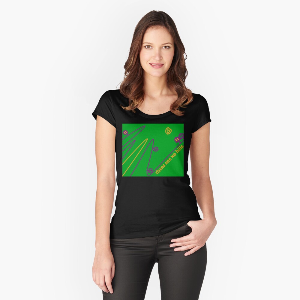 Item preview, Fitted Scoop T-Shirt designed and sold by Avalinart.