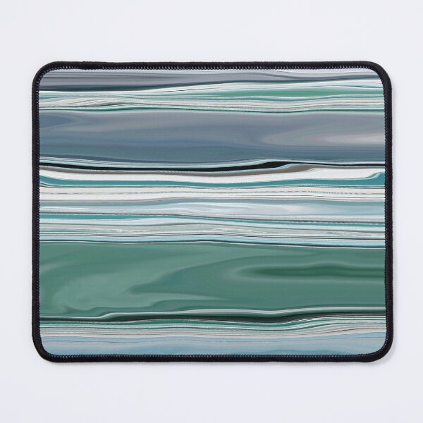 Item preview, Ocean Abstract Horizontal Stripes Beachy Vibes Beach House Décor Art 3 of 20  designed and sold by Beachy.