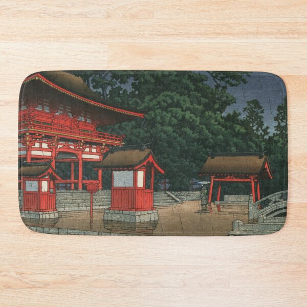 Item preview, Tsushima Shrine at Aichi Prefecture by Kawase Hasui designed and sold by Takeda-art.