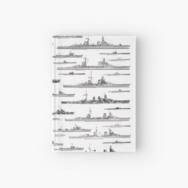 Italian Navy ww2 Hardcover Journal
