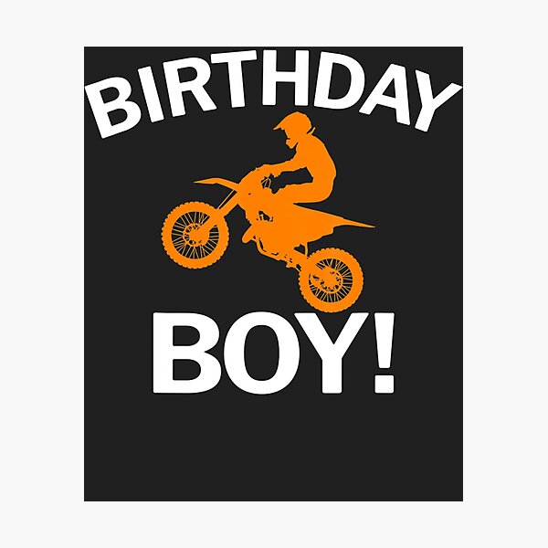 Item preview, Birthday Boy MX Dirt Bike Motocross designed and sold by Ricciard66.