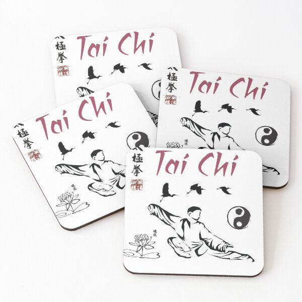 Item preview, Chinese Calligraphy Mountain Tai Chi Design for Tai Chi Instructors or Tai Chi Beginners designed and sold by Higher-Life-Art.