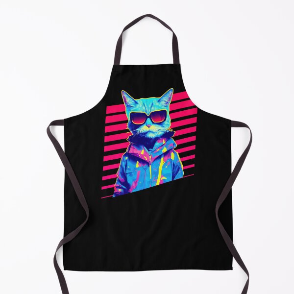Item preview, Vaporwave Cat designed and sold by TheSamuraiCat.