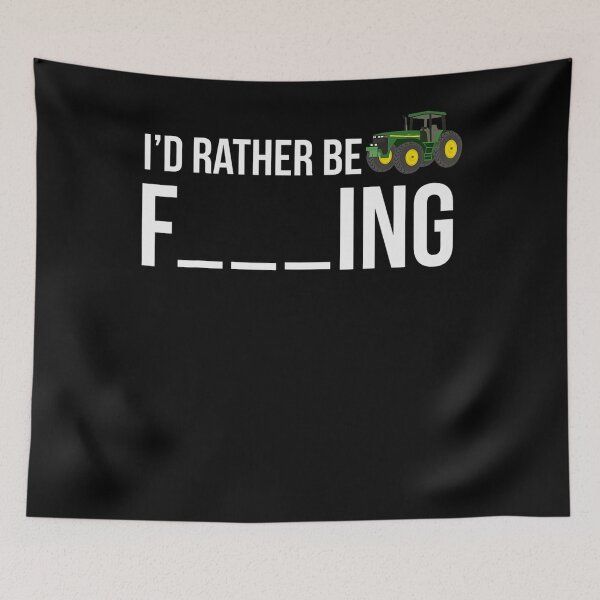 Item preview, I'd Rather Be Farming Funny Farmer Gift designed and sold by Ricciard66.