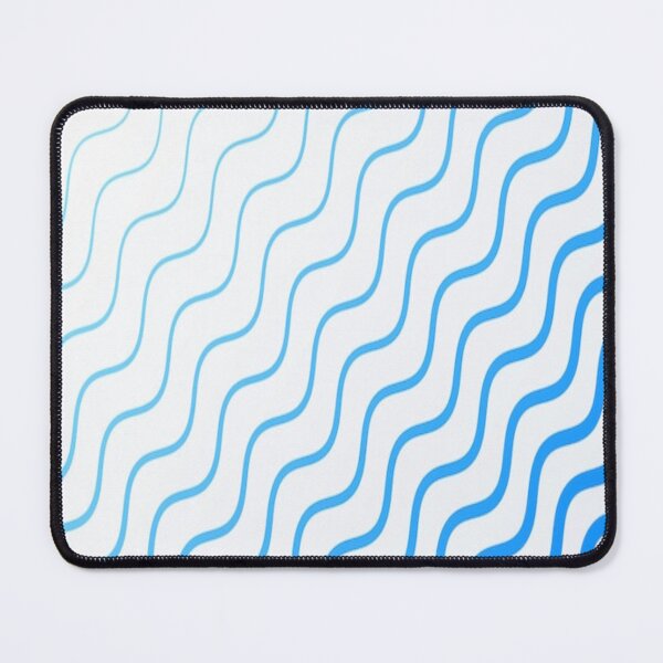 Item preview, Cute blue and white wavy stripes top design designed and sold by BEAUTY ⭐⭐⭐⭐⭐.