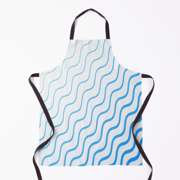 Item preview, Cute blue and white wavy stripes top design designed and sold by BEAUTY ⭐⭐⭐⭐⭐.