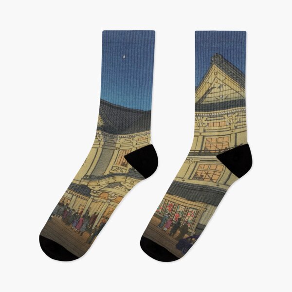 Item preview, Kabuki Theatre by Kawase Hasui designed and sold by Takeda-art.
