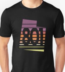 801 Utah Sunset Gradient Unisex T-Shirt