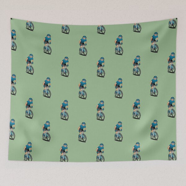 Item preview, MTB - Mountain biker on his moutainbike designed and sold by cardvibes.