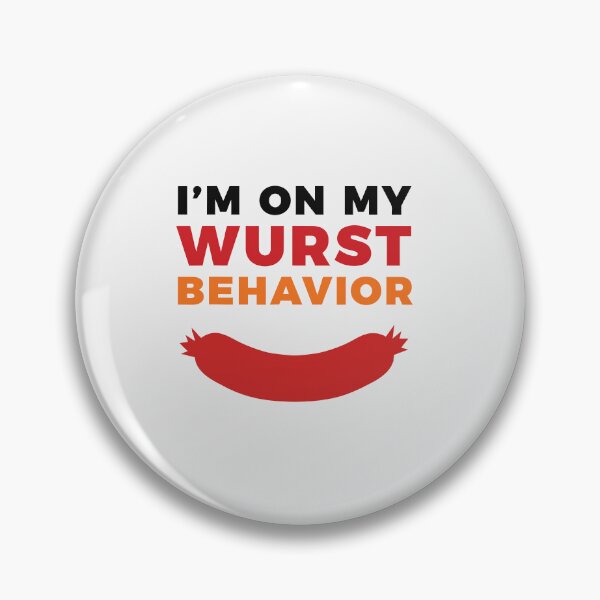 Artikelvorschau, I'm On My Wurst Behavior Shirt Funny German Oktoberfest entworfen und verkauft von artzaka.