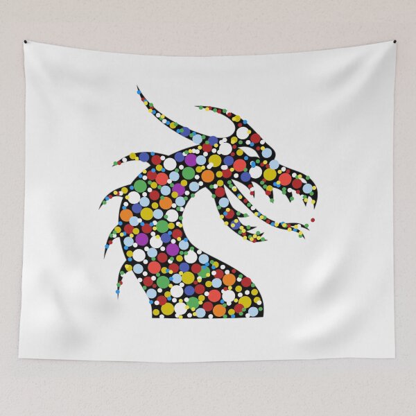 Item preview,  Funny   Dragon  polka dot ,Dragon Polk dot pattern ,polka dot Dragon designed and sold by Itaxi.
