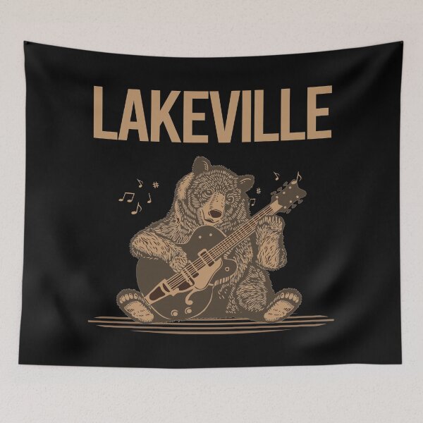 Item preview, Bear With Guitar Lakeville designed and sold by BloodMoneyTwit.