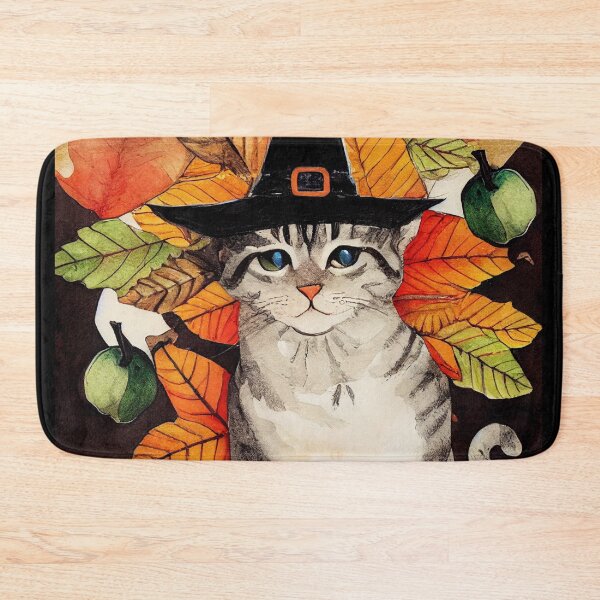 Item preview, Cat in Autumn Moood designed and sold by recollectionsv.