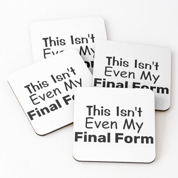 Item preview, This Isn't Even My Final Form | Gift For Fitness Lovers designed and sold by BopleDesigns.