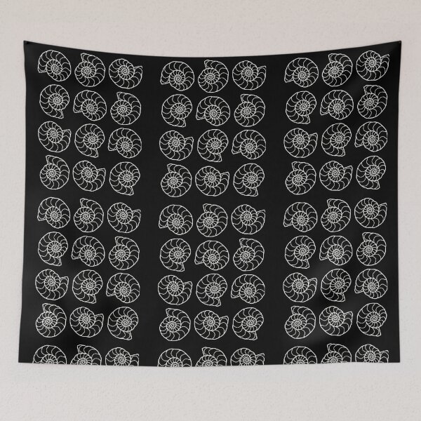 Item preview, Ammonite Fossil Patten designed and sold by Funful.