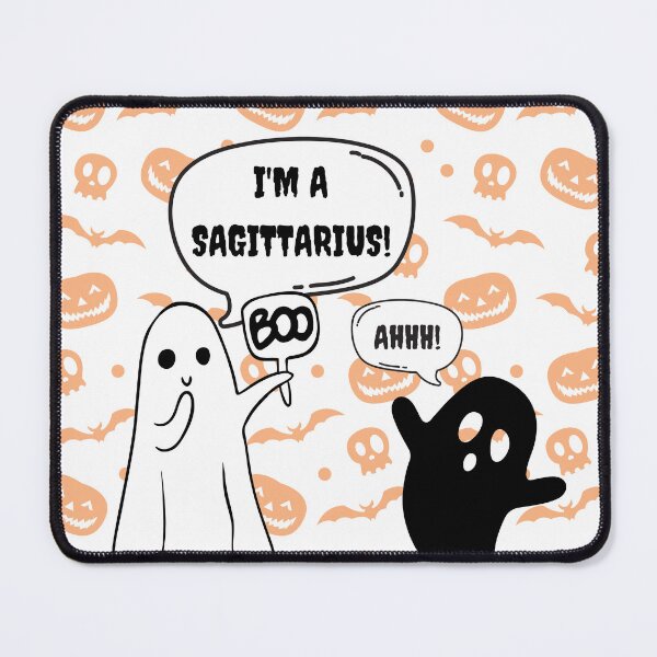 Item preview, Boo I'm an Sagittarius | Funny Halloween Quote designed and sold by MindedInc.