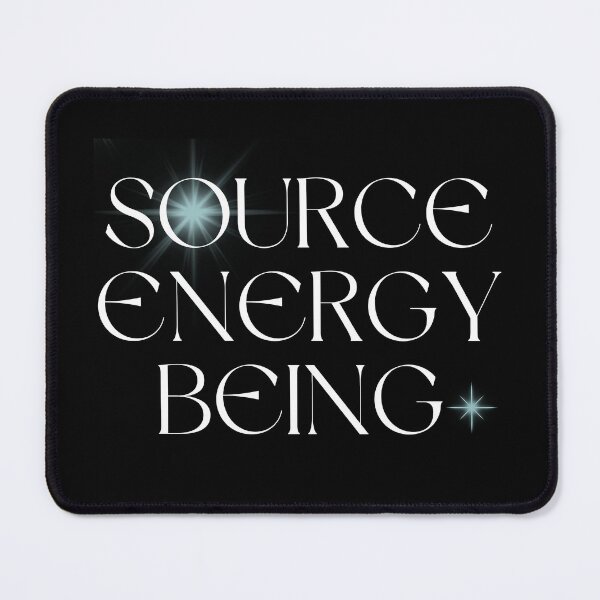 Item preview, Law Of Attraction Spiritual Quote Source Energy Being designed and sold by BearCaveDesigns.