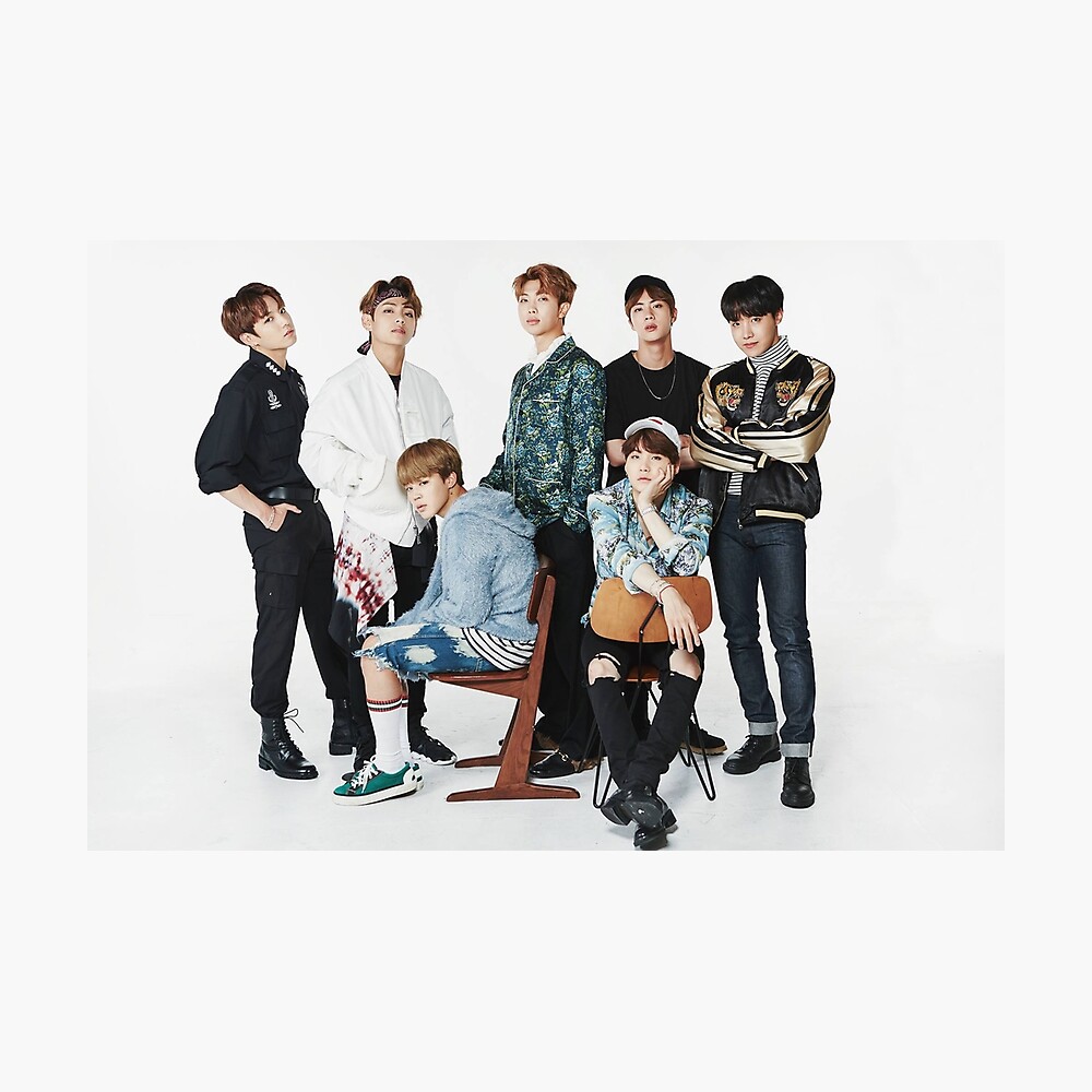 Bts Festa Family Portrait 17 Metal Print By Bts Emporium Redbubble