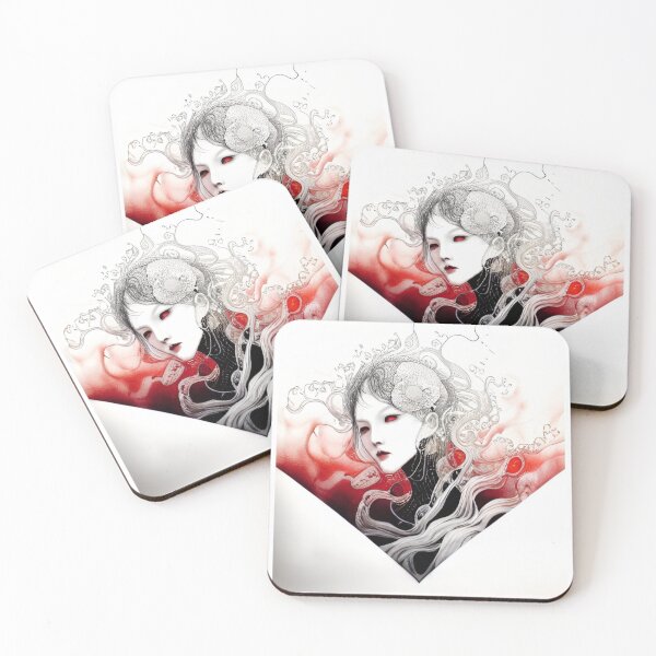 Item preview, portrait digital illustration digital art portrait  illustration drawing asian portrait painting  model portrait digital fantasy portrait fantasy woman portraits painting fantasy art female portrait designed and sold by S Y N T H R E A L M.