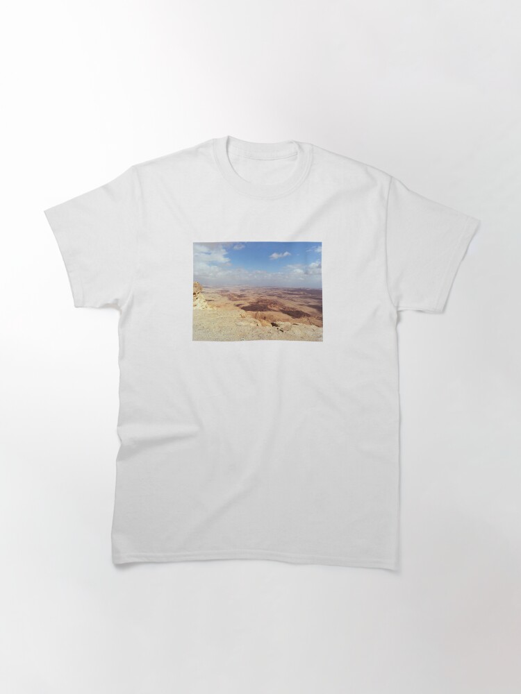 Alternate view of Mitzpe Ramon, Israel. Ramon Crater. Classic T-Shirt