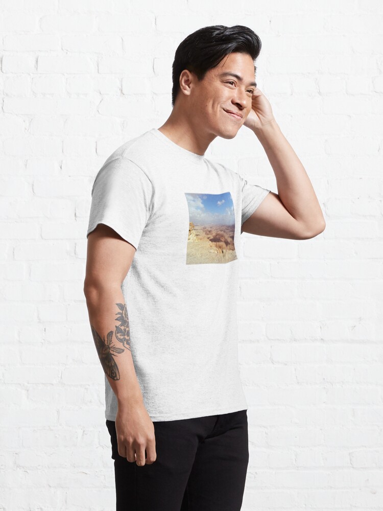 Alternate view of Mitzpe Ramon, Israel. Ramon Crater. Classic T-Shirt