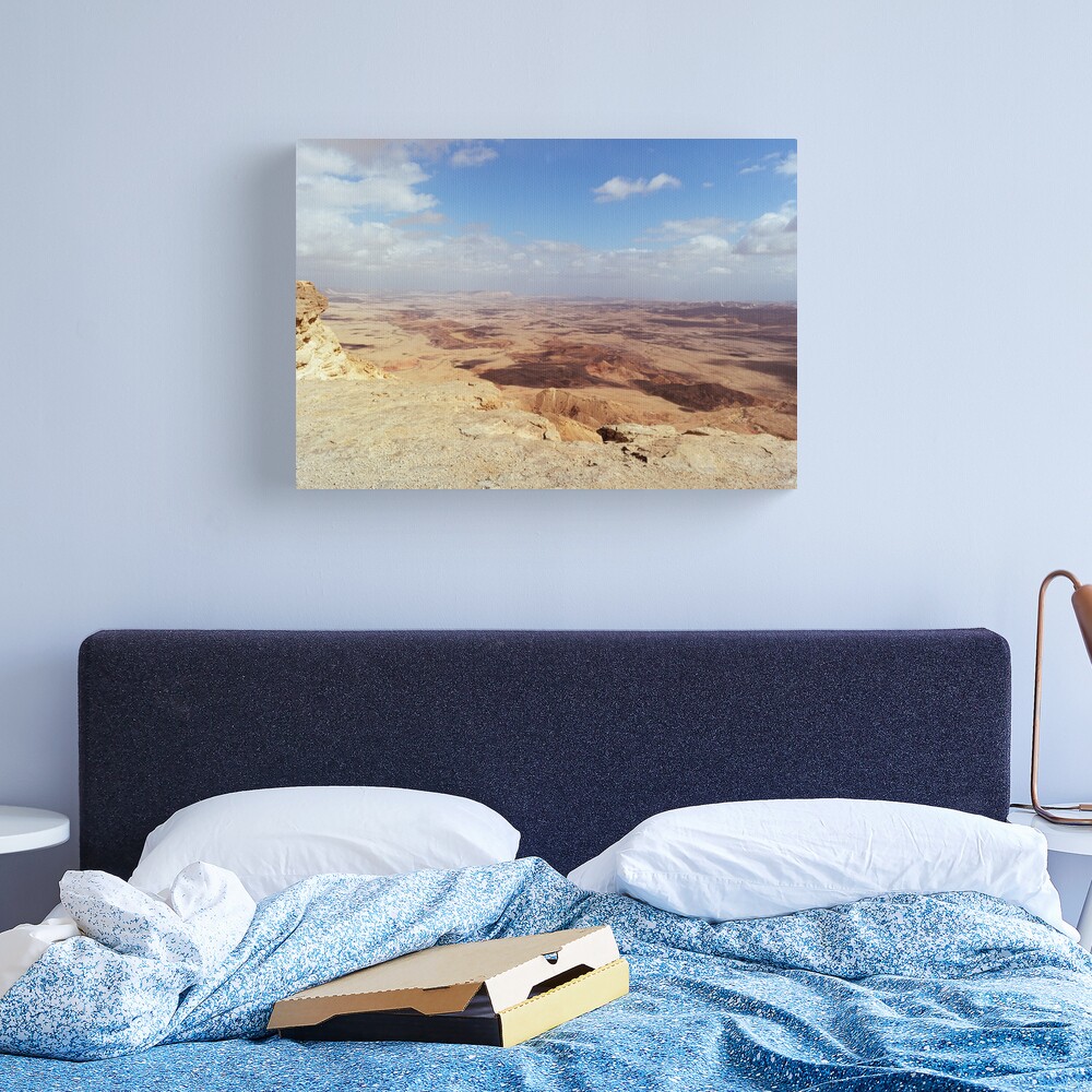 Mitzpe Ramon, Israel. Ramon Crater. Canvas Print