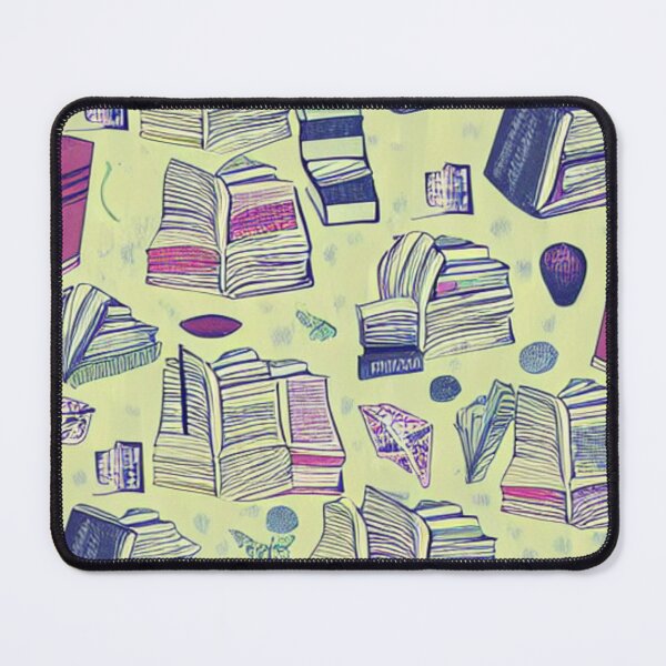 Item preview, AI flying Book pattern designed and sold by Music-design-22.