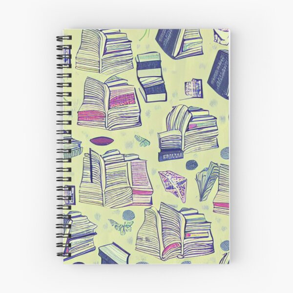 Item preview, AI flying Book pattern  designed and sold by Music-design-22.