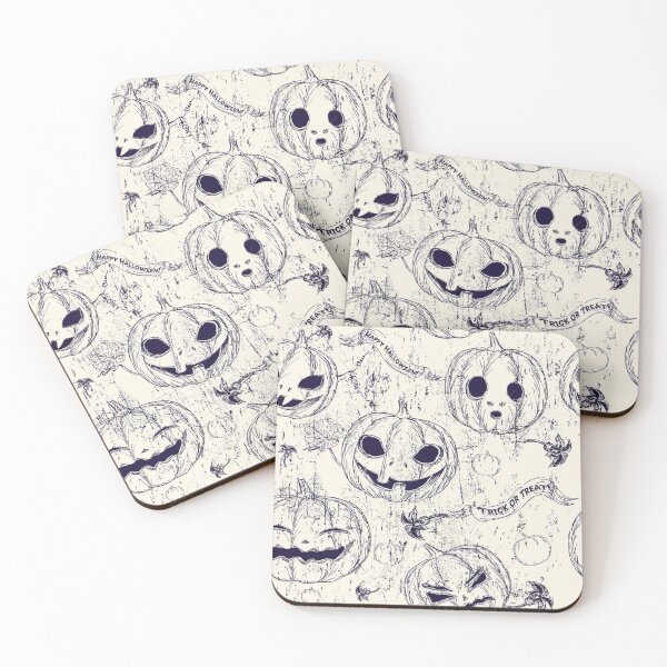 Item preview, Halloween seamless pattern with pumpkin. designed and sold by ketkidesign.